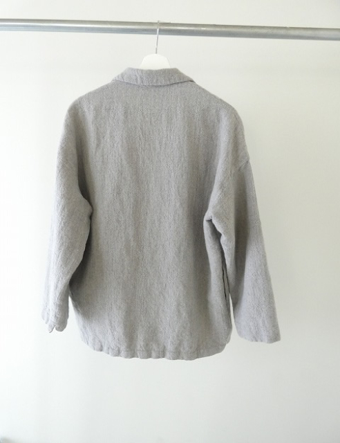 TRAVAIL MANUEL(トラバイユマニュアル) ウールリネンミルドラスティックジャケットの商品画像7