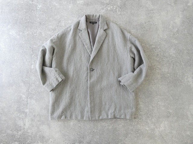 TRAVAIL MANUEL(トラバイユマニュアル) ウールリネンミルドラスティックジャケットの商品画像8
