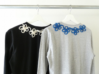 bulle de savon(ビュルデサボン) くるくるはなテープ刺繍 カーディガンの商品画像18