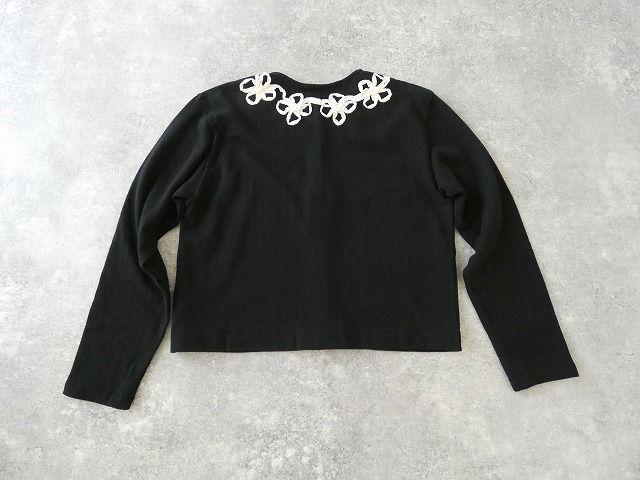 bulle de savon(ビュルデサボン) くるくるはなテープ刺繍 カーディガンの商品画像43