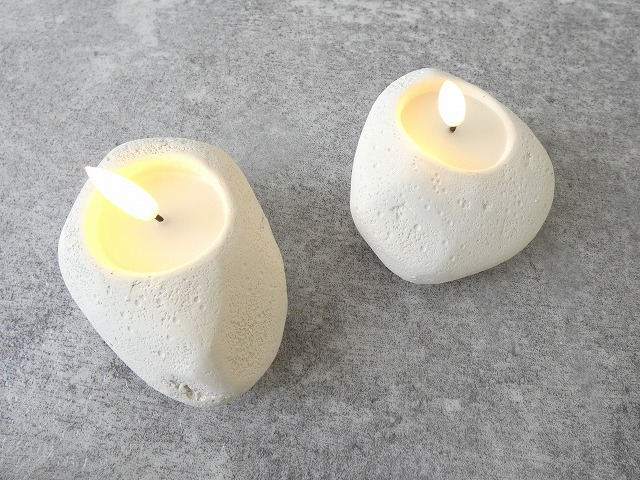 shs パーティやインテリアを彩る LEDライト キャンドル ストーンレットの商品画像2