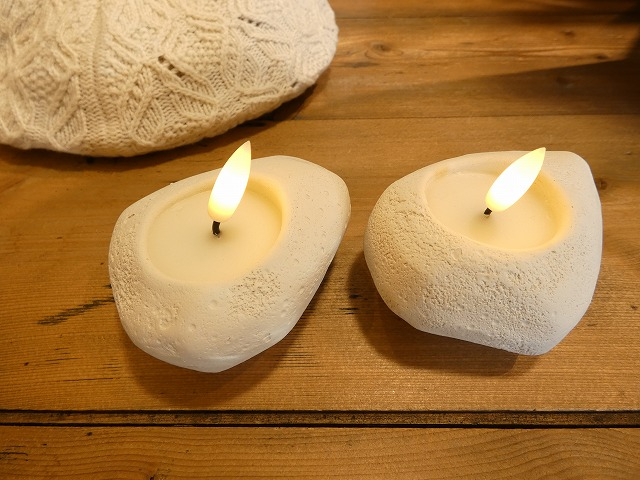 shs パーティやインテリアを彩る LEDライト キャンドル ストーンレットの商品画像3