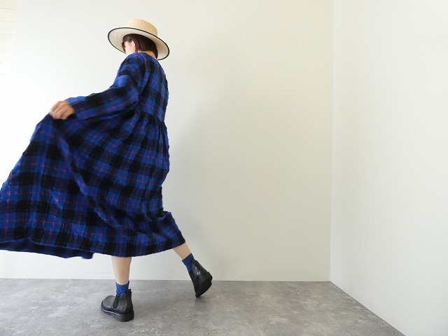 ichiAntiquite's(イチアンティークス) ブルータータン切替ワンピースの商品画像1