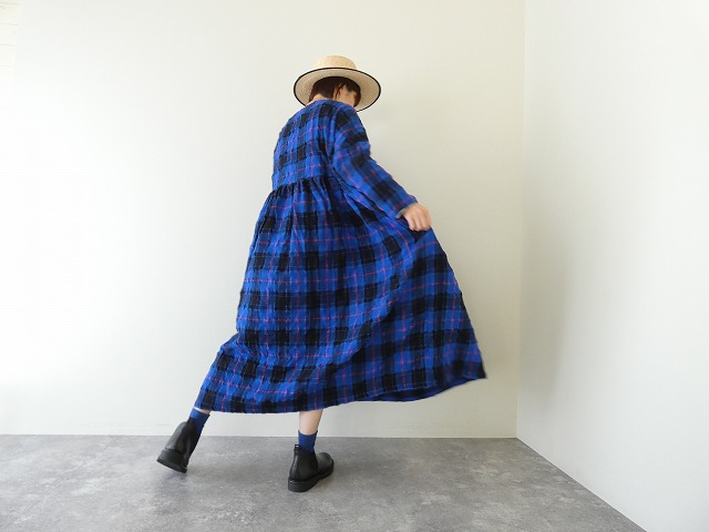 ichiAntiquite's(イチアンティークス) ブルータータン切替ワンピースの商品画像6
