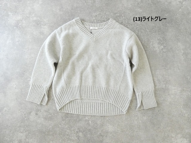 MACPHEE(マカフィー) ラムカシミヤ Vネックプルオーバーの商品画像28