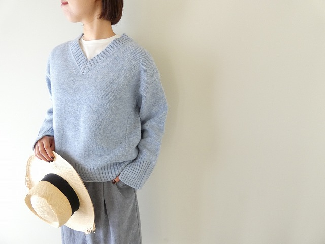 MACPHEE(マカフィー) ラムカシミヤ Vネックプルオーバーの商品画像3