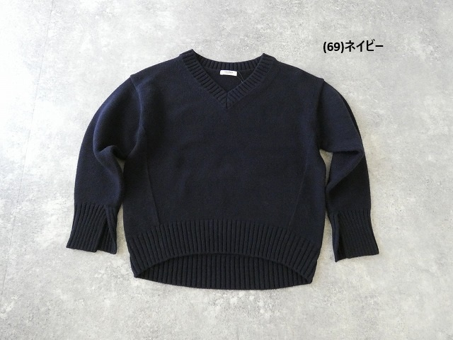 MACPHEE(マカフィー) ラムカシミヤ Vネックプルオーバーの商品画像42