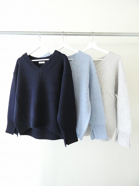 MACPHEE(マカフィー) ラムカシミヤ Vネックプルオーバーの商品画像9