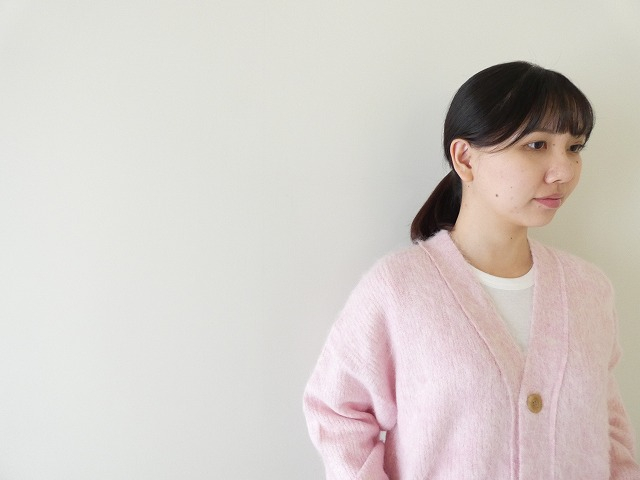 MACPHEE(マカフィー) シャギーアルパカVネックカーディガンの商品画像2