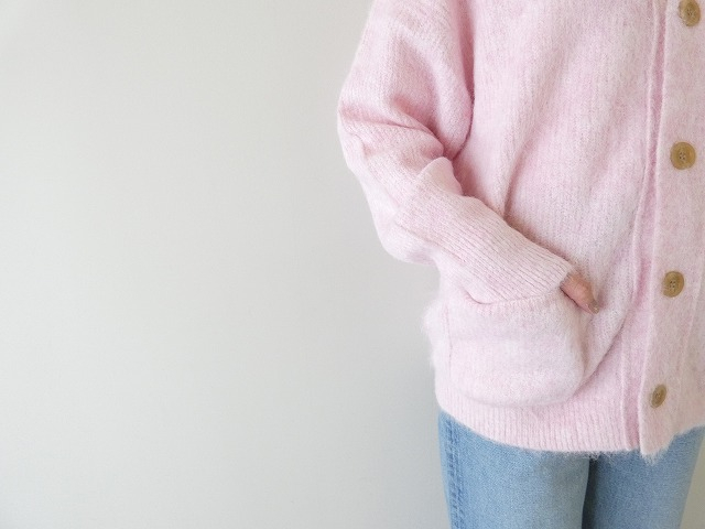 MACPHEE(マカフィー) シャギーアルパカVネックカーディガンの商品画像4