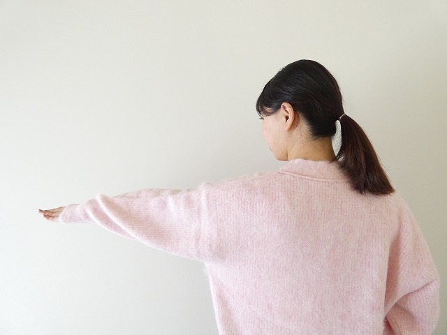 MACPHEE(マカフィー) シャギーアルパカVネックカーディガンの商品画像5