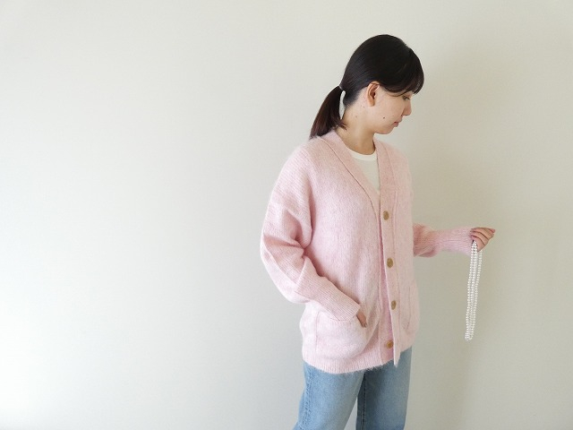 MACPHEE(マカフィー) シャギーアルパカVネックカーディガンの商品画像7