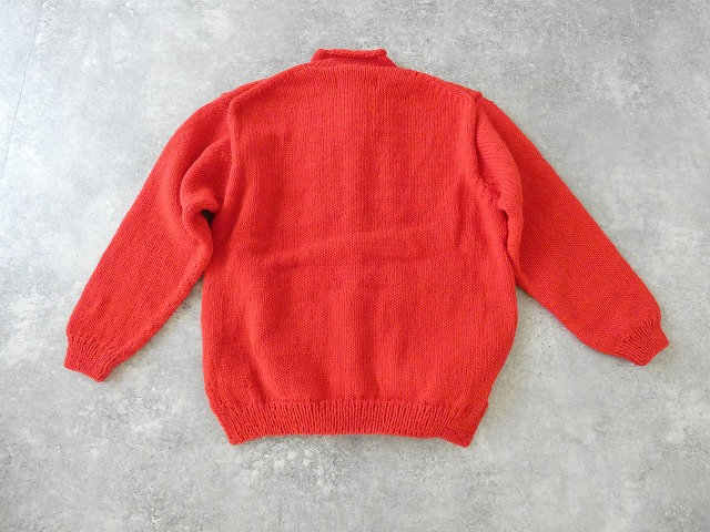 Hands of creation(ハンズオブクリエイション) ペルーのローゲージニット家庭機細ケーブルカーディガンの商品画像29