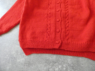 Hands of creation(ハンズオブクリエイション) ペルーのローゲージニット家庭機細ケーブルカーディガンの商品画像36