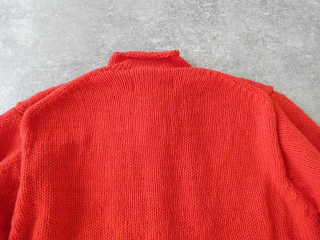 Hands of creation(ハンズオブクリエイション) ペルーのローゲージニット家庭機細ケーブルカーディガンの商品画像37