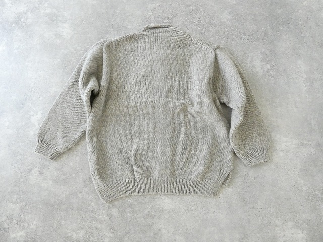 Hands of creation(ハンズオブクリエイション) ペルーのローゲージニット家庭機細ケーブルカーディガンの商品画像43