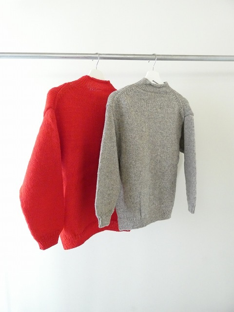 Hands of creation(ハンズオブクリエイション) ペルーのローゲージニット家庭機細ケーブルカーディガンの商品画像9