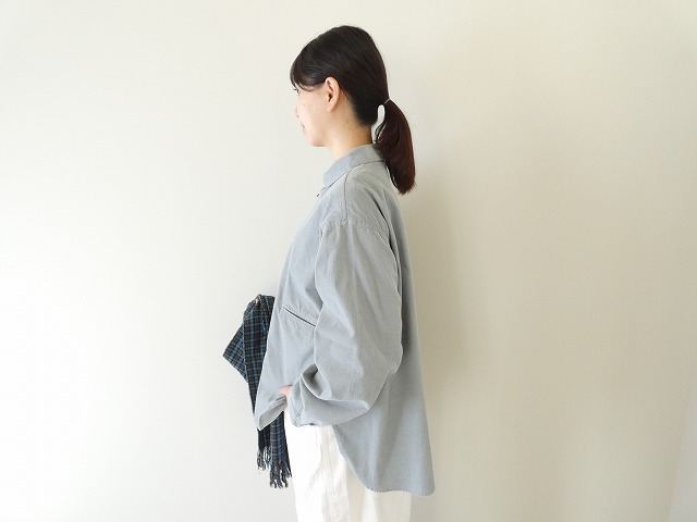 D.M.G.(ディーエムジー) 21Wコーデュロイラウンドカラーシャツの商品画像7