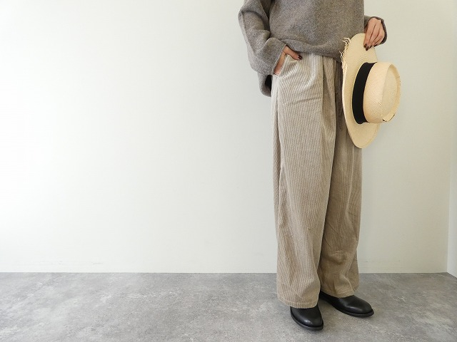 ina(イナ) サッカー8Wコール天フロント紐付きパンツの商品画像6