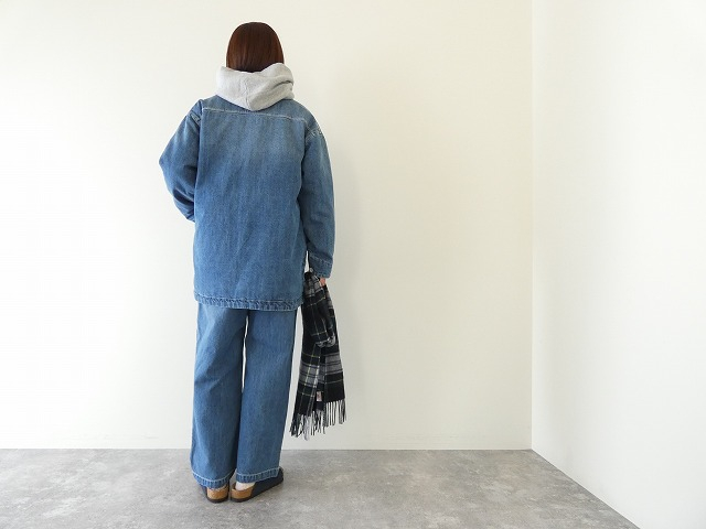 Clip.tab(クリップタブ) 10ozデニム 中綿コートの商品画像11
