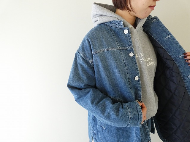 Clip.tab(クリップタブ) 10ozデニム 中綿コートの商品画像5