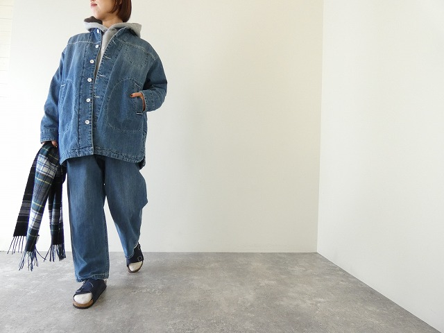 Clip.tab(クリップタブ) 10ozデニム 中綿コートの商品画像9