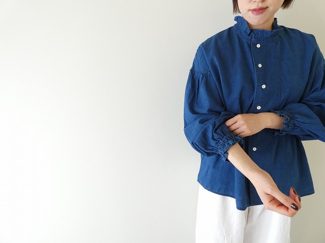 Clip.tab(クリップタブ) IDGシャンブレー フラッターブラウスの商品画像1