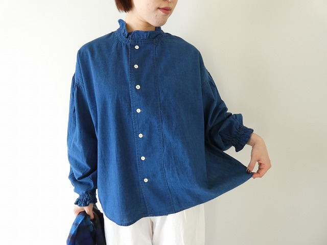 Clip.tab(クリップタブ) IDGシャンブレー フラッターブラウスの商品画像8