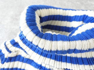 NARU 綿コーマランダムリブボーダータートルネックの商品画像44