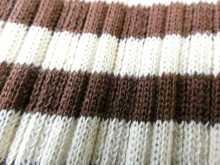 NARU 綿コーマランダムリブボーダータートルネックの商品画像74