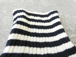 NARU 綿コーマランダムリブボーダータートルネックの商品画像86