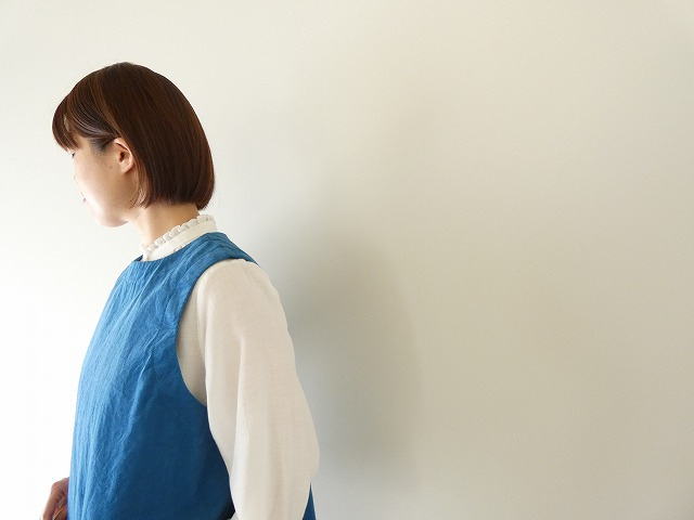 NARU シャツコールラウンドベストの商品画像3