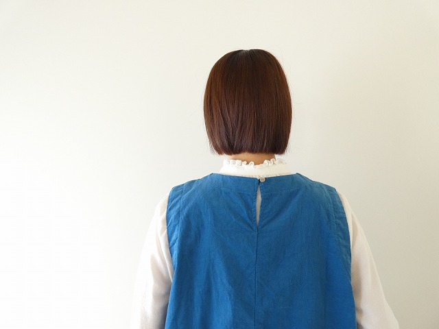 NARU シャツコールラウンドベストの商品画像6