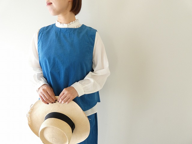 NARU シャツコールラウンドベストの商品画像7