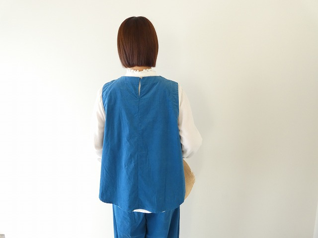 NARU シャツコールラウンドベストの商品画像9