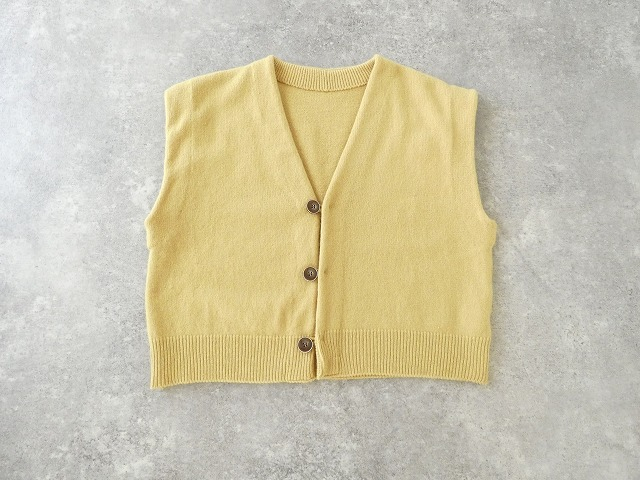 NARU タスマニアラムクロップドカーディーベストの商品画像11