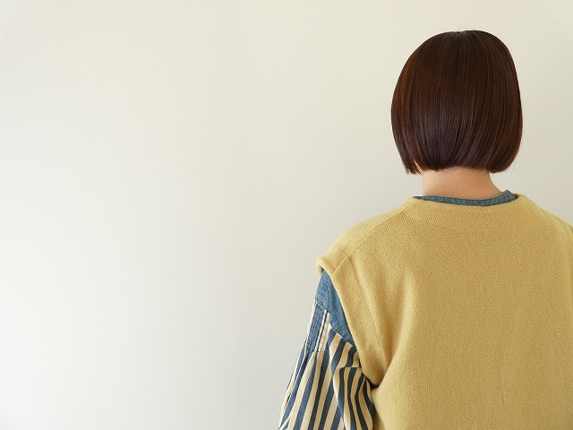 NARU タスマニアラムクロップドカーディーベストの商品画像5