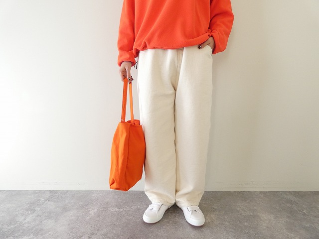 NARU ムラデニム裏起毛ノッポパンツの商品画像2