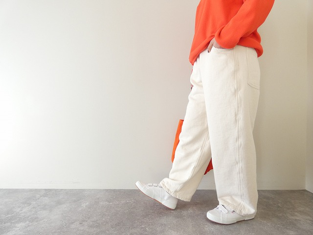 NARU ムラデニム裏起毛ノッポパンツの商品画像6