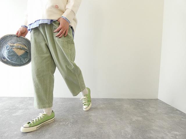 8W ストレッチコールヨークボールパンツ