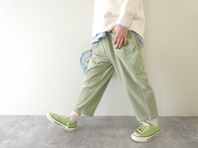 NATURAL LAUNDRY(ナチュラルランドリー) 8W ストレッチコールヨークボールパンツの商品画像7