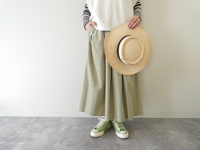 l’atelier du savon(アトリエドゥサボン) 21Wシャツコールタックスカートの商品画像5