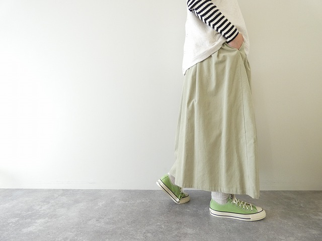 l’atelier du savon(アトリエドゥサボン) 21Wシャツコールタックスカートの商品画像6