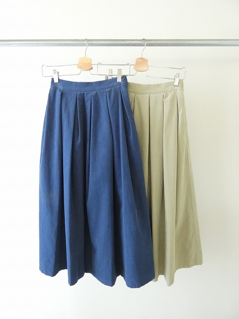 l’atelier du savon(アトリエドゥサボン) 21Wシャツコールタックスカートの商品画像8