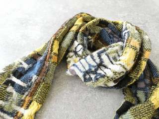 KAPITAL(キャピタル) 縮絨ウール タータンアイヌHAPPYマフラーの商品画像28