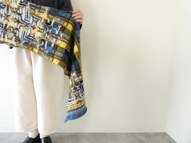 KAPITAL(キャピタル) 縮絨ウール タータンアイヌHAPPYマフラーの商品画像6