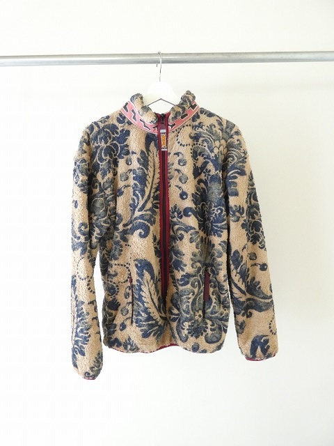 KAPITAL(キャピタル) ダマスク柄フリース ZIPブルゾン バージンマリアの商品画像10