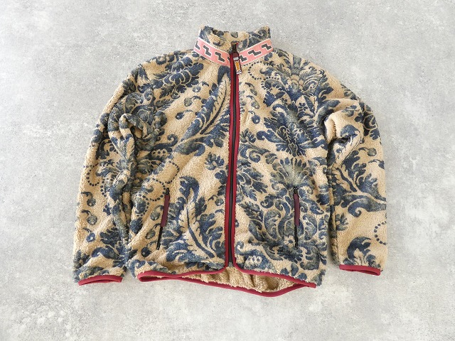 KAPITAL(キャピタル) ダマスク柄フリース ZIPブルゾン バージンマリアの商品画像11