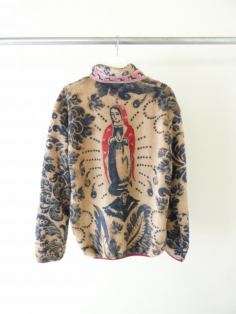 KAPITAL(キャピタル) ダマスク柄フリース ZIPブルゾン バージンマリアの商品画像12