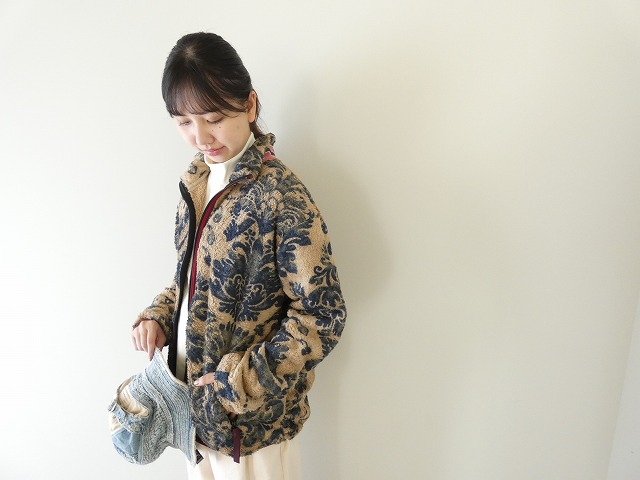 KAPITAL(キャピタル) ダマスク柄フリース ZIPブルゾン バージンマリアの商品画像8